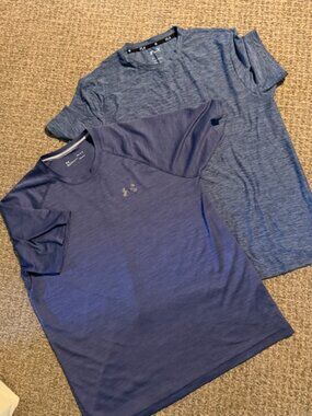 Set of 2 - Men's Performance Shirts - Under Armour, FLX - Medium - Like New
